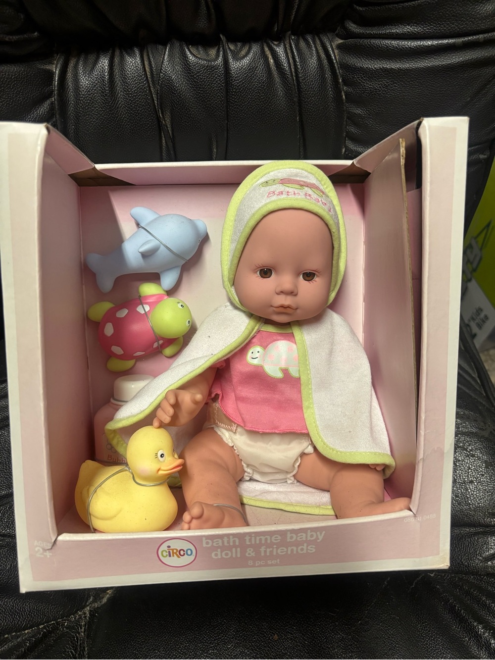 Circo Pink & Green Bath Time Baby Doll with Bath Toys